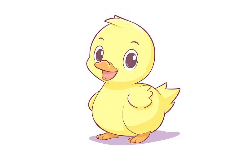 cute duck transparent background 0098