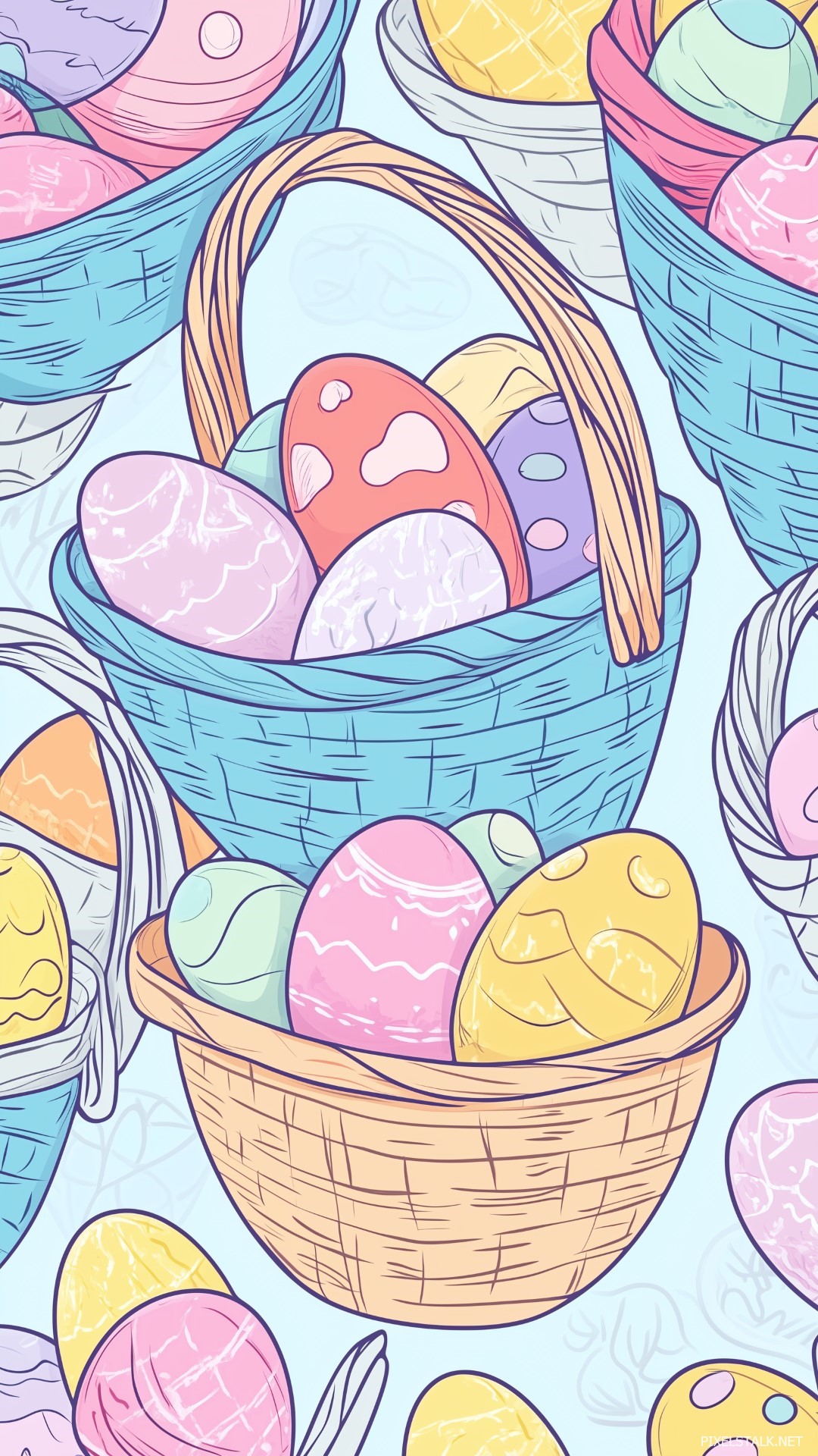 cute Easter backgrounds 0083