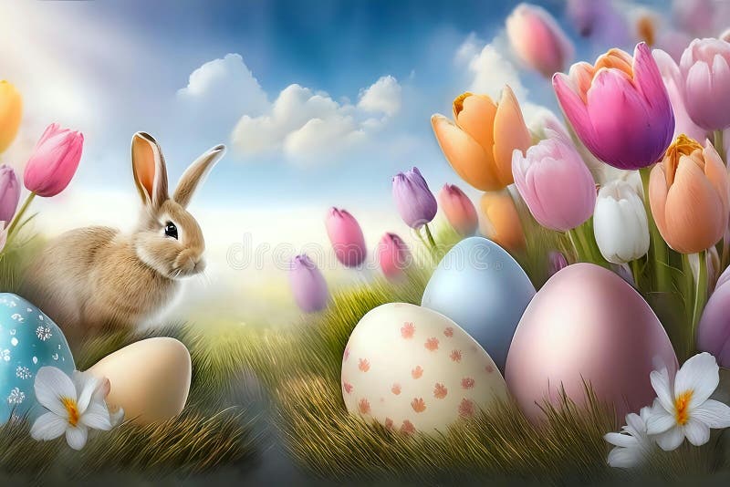 cute Easter backgrounds 0095