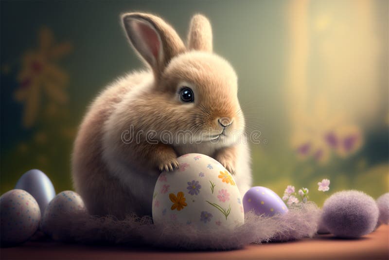 cute Easter Bunny backgrounds 0037