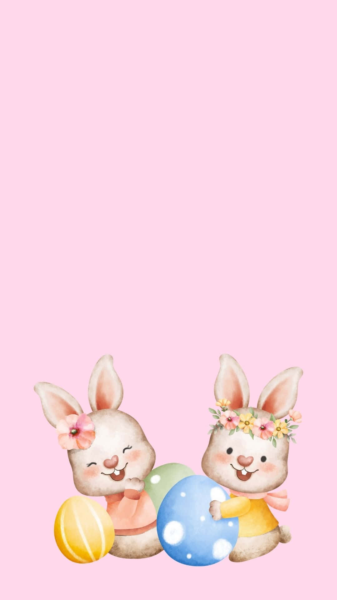 cute Easter Bunny backgrounds 0046