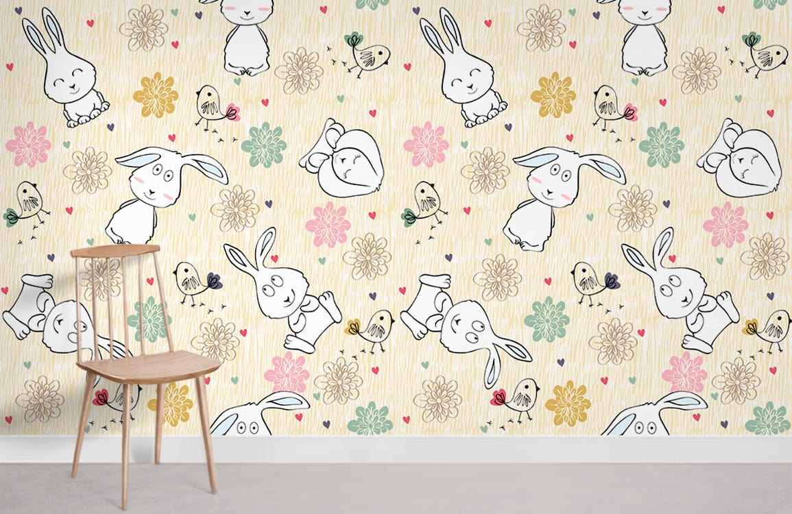 cute Easter Bunny backgrounds 0060