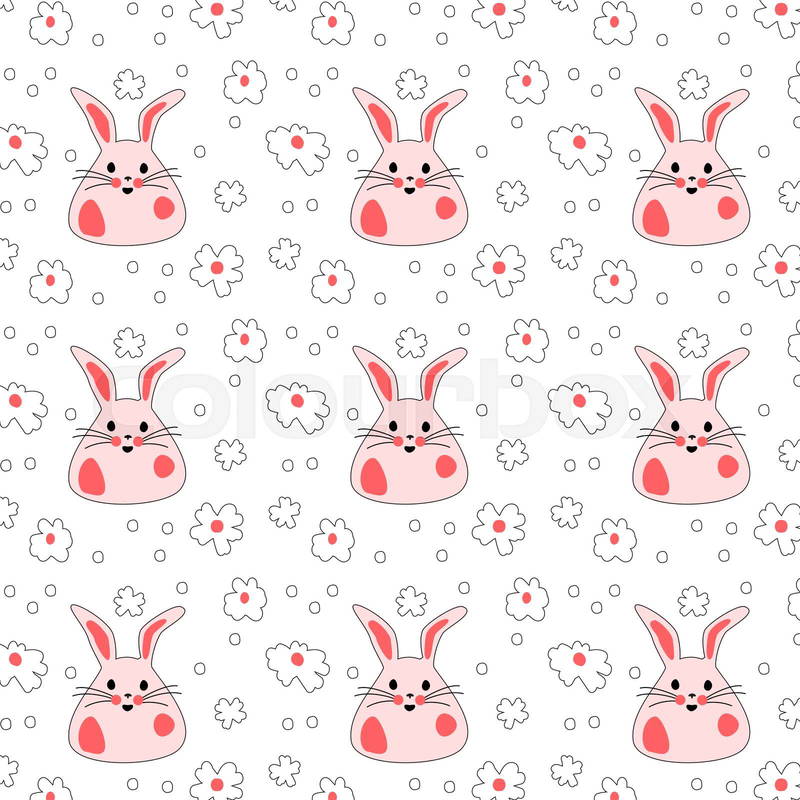 cute Easter Bunny backgrounds 0086