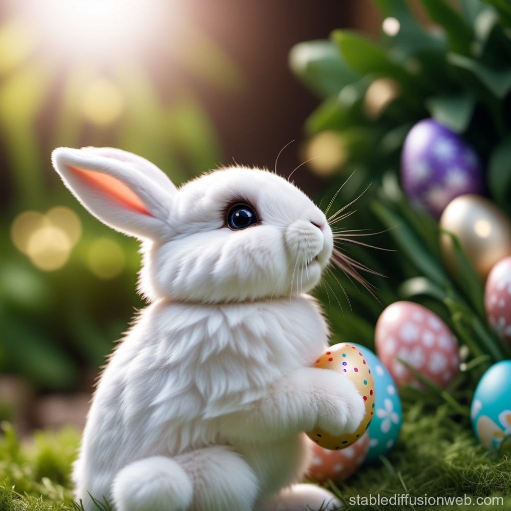 cute Easter Bunny backgrounds 0089