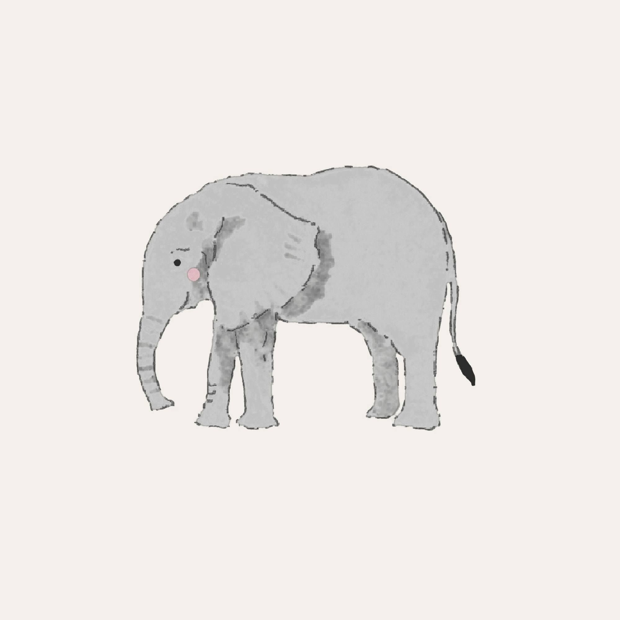 cute elephant backgrounds 0036