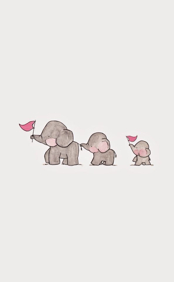 cute elephant backgrounds 0087