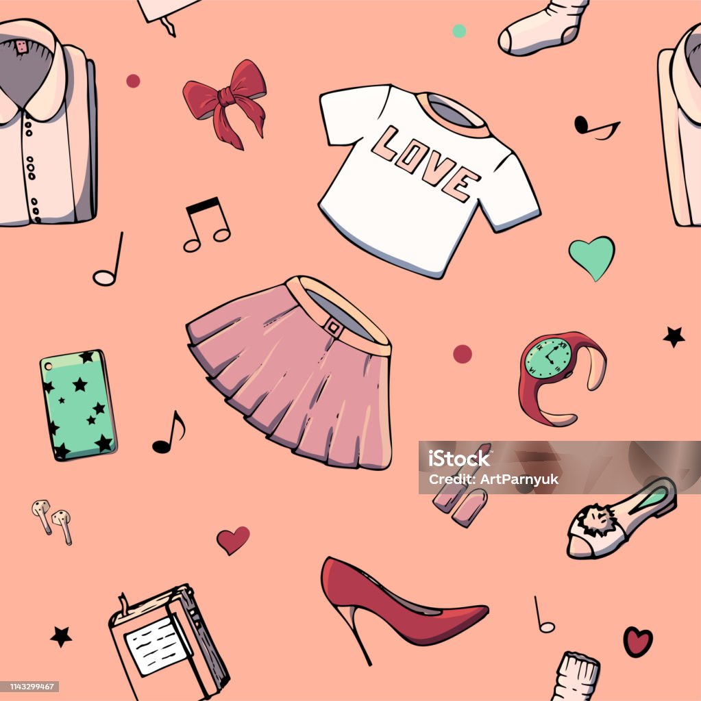 cute fashion background 0025