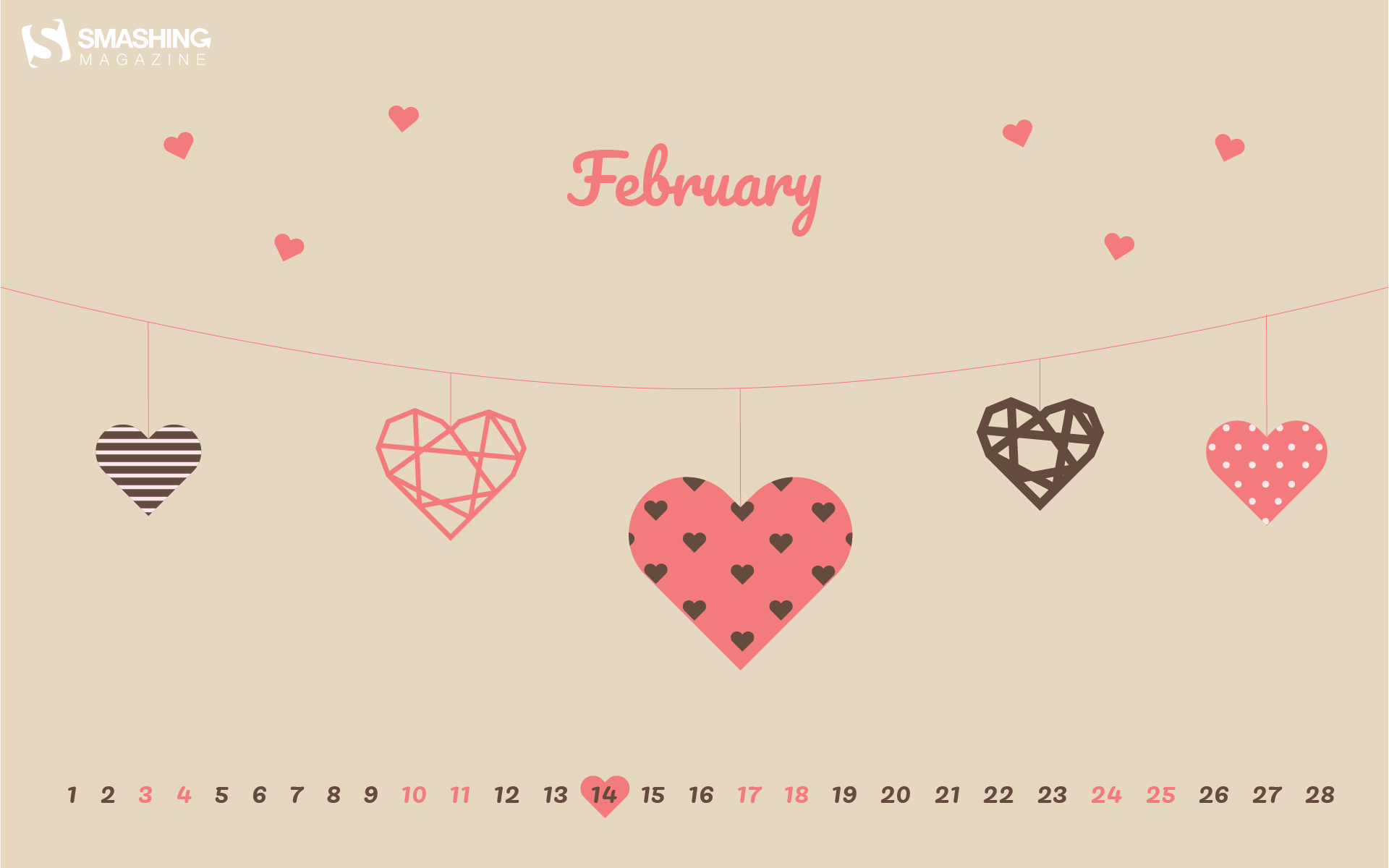 cute february backgrounds 0011