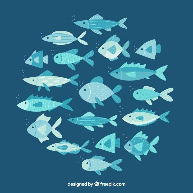 cute fish background 0040