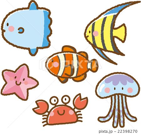 cute fish background 0049