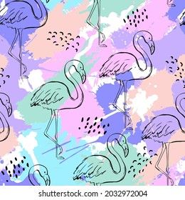 cute flamingo backgrounds 0048