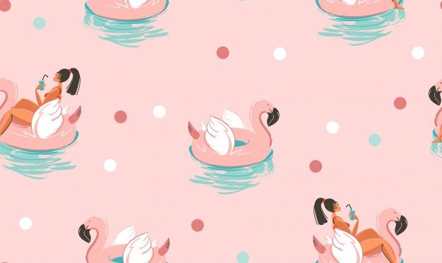 cute flamingo backgrounds 0068