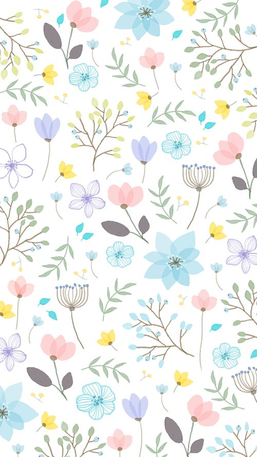 cute floral background 0034