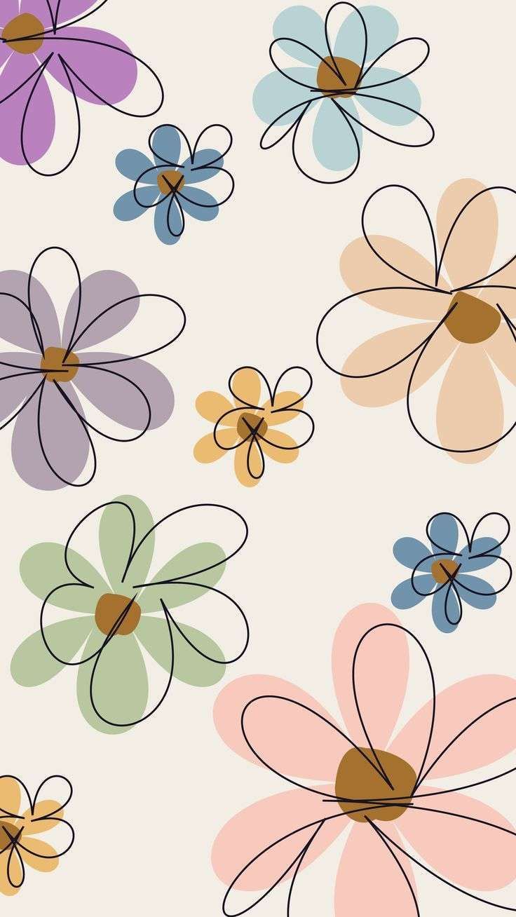 cute floral background 0054