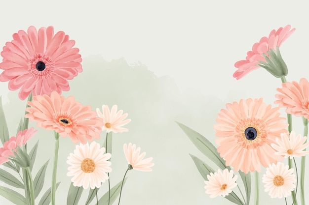 cute floral background 0061