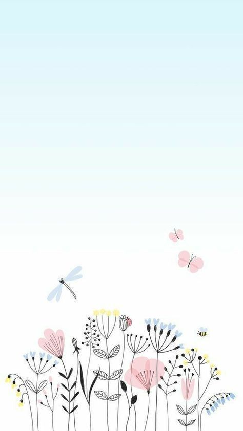 cute floral background 0088