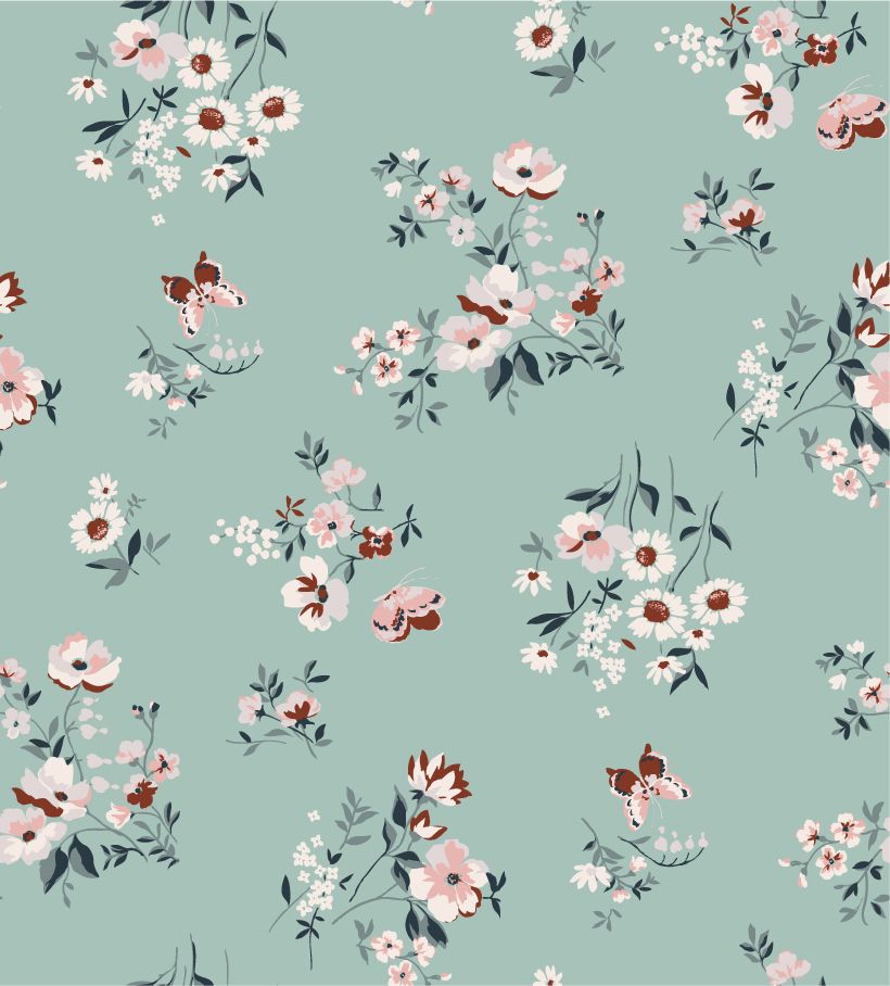 cute floral background 0099