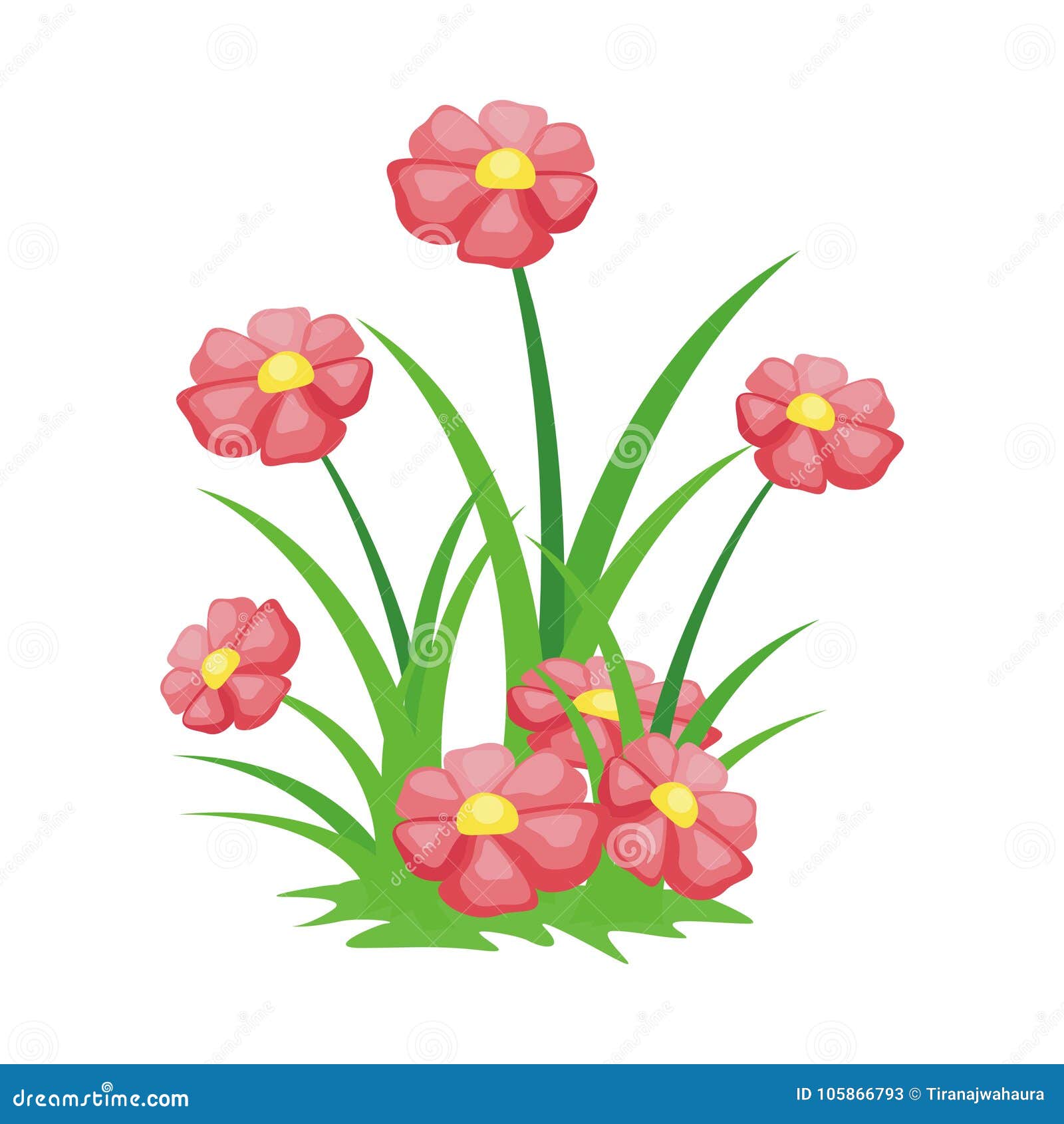 cute flowers transparent background 0012