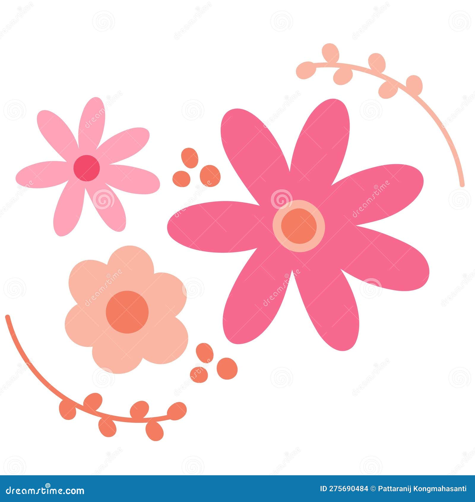 cute flowers transparent background 0020