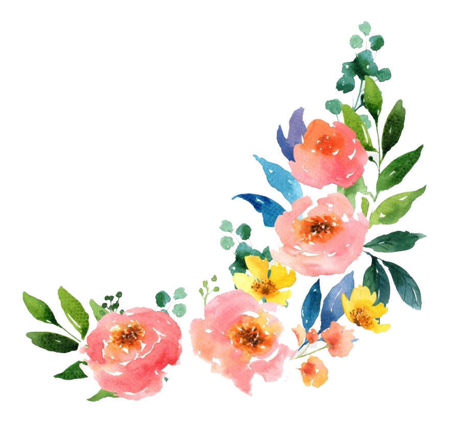 cute flowers transparent background 0040