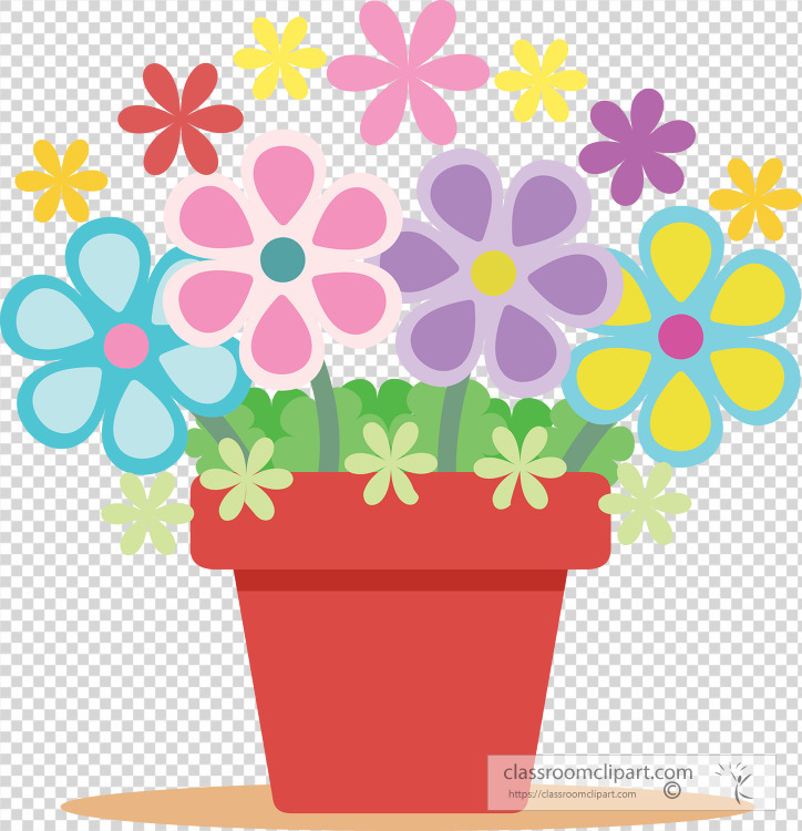 cute flowers transparent background 0058