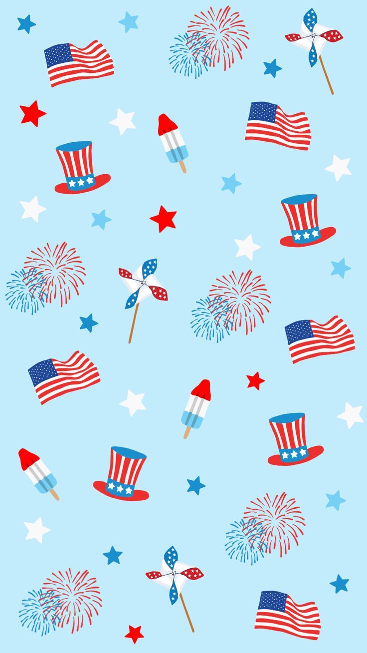 cute Fourth of July backdrop images