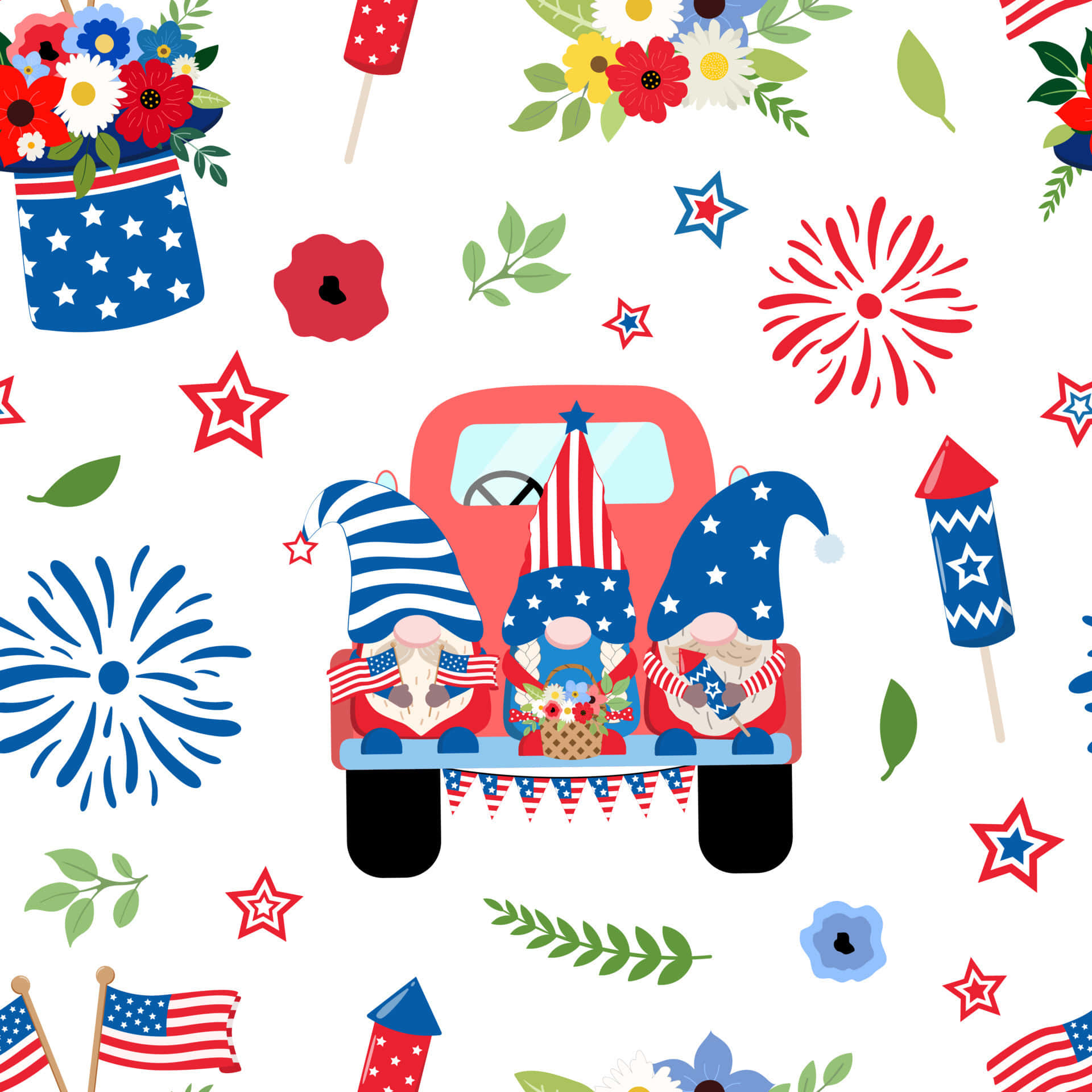 cute Fourth of July backgrounds 0020