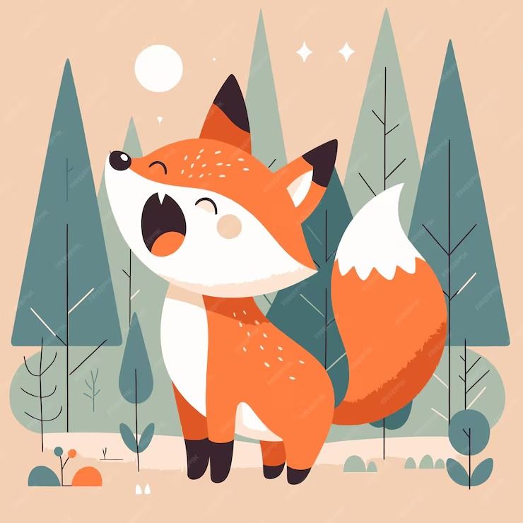 cute fox backgrounds 0011