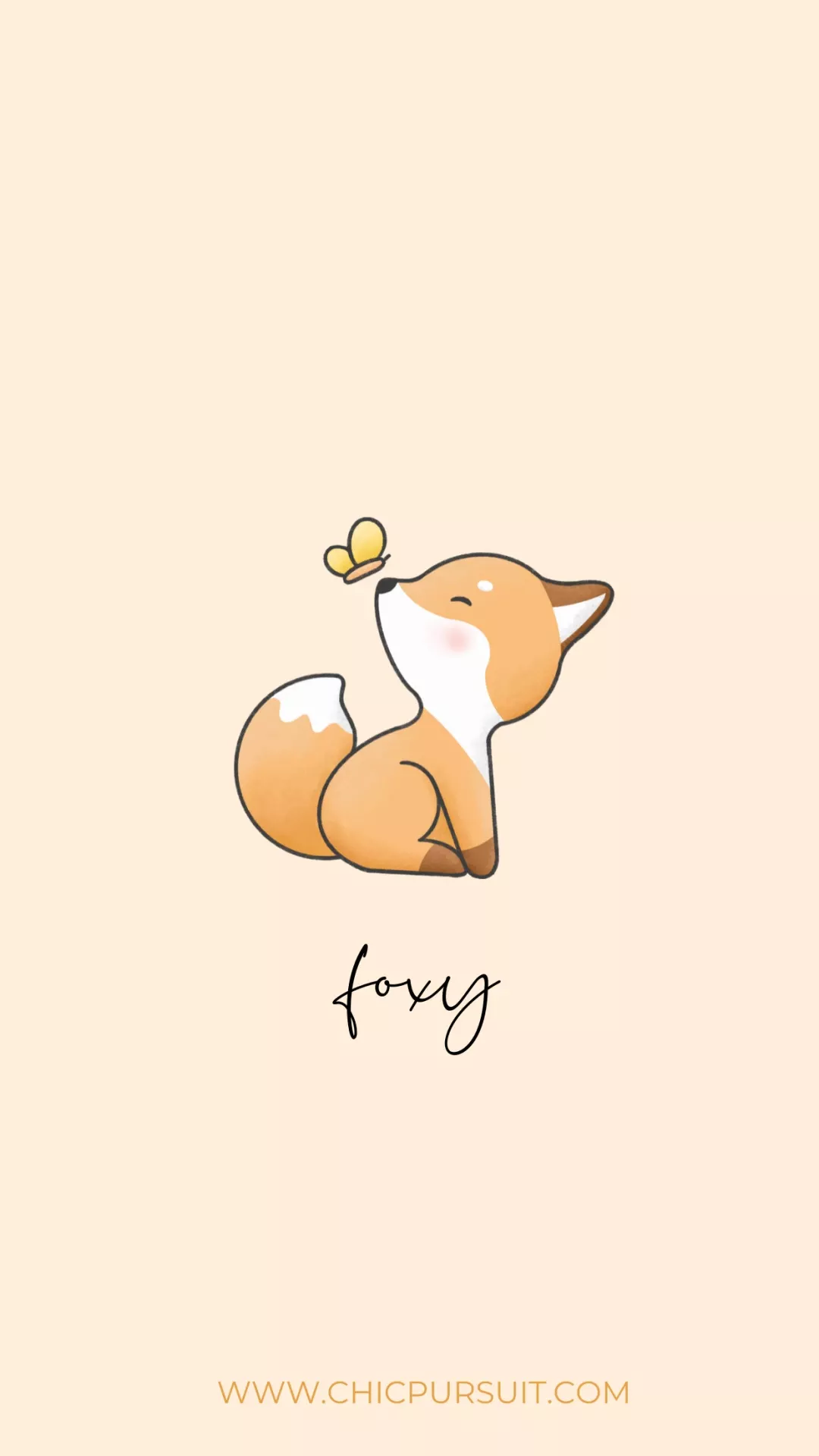 cute fox backgrounds 0015