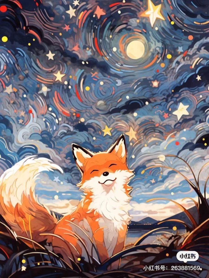 cute fox backgrounds 0022