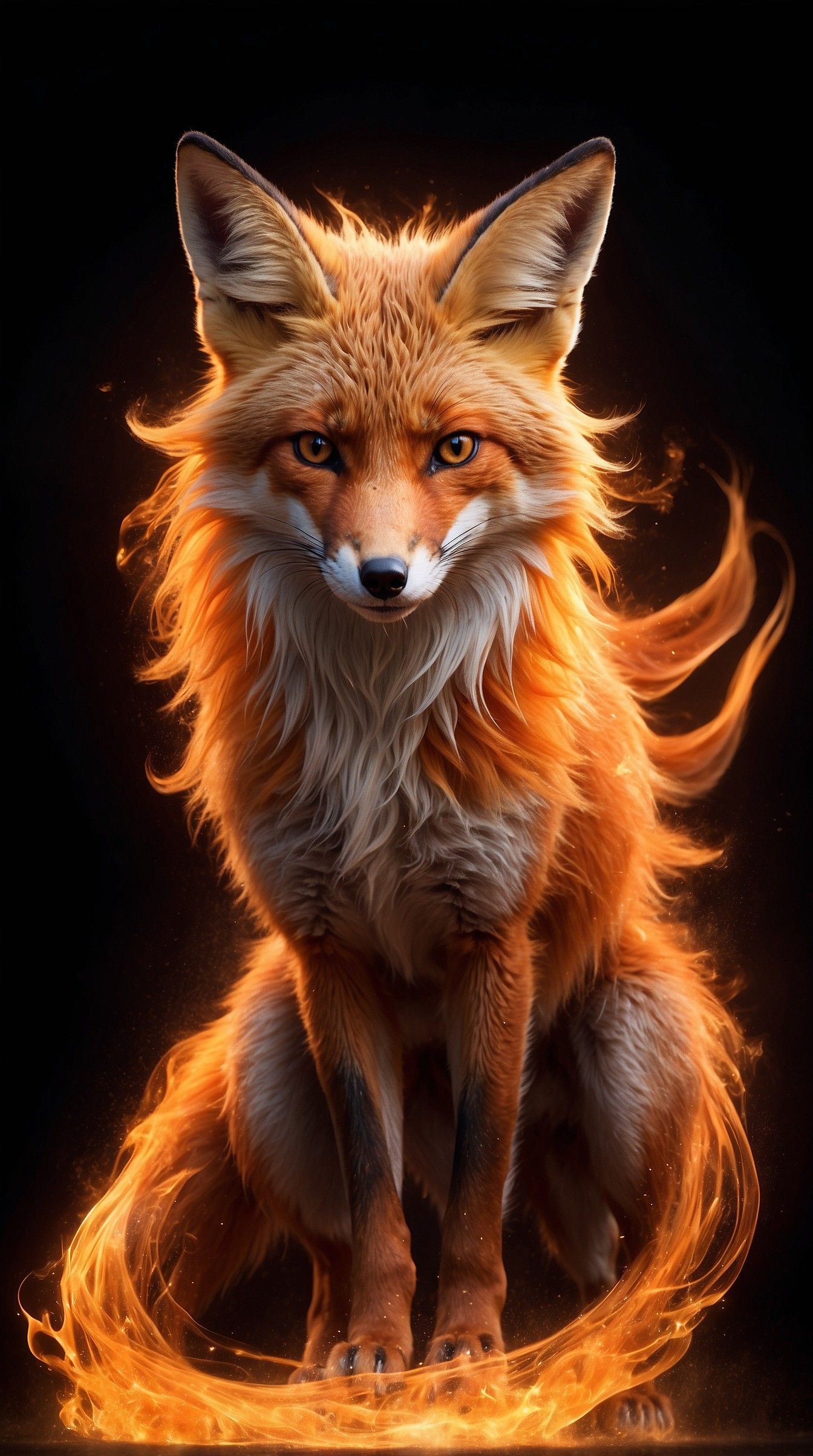 cute fox backgrounds 0027