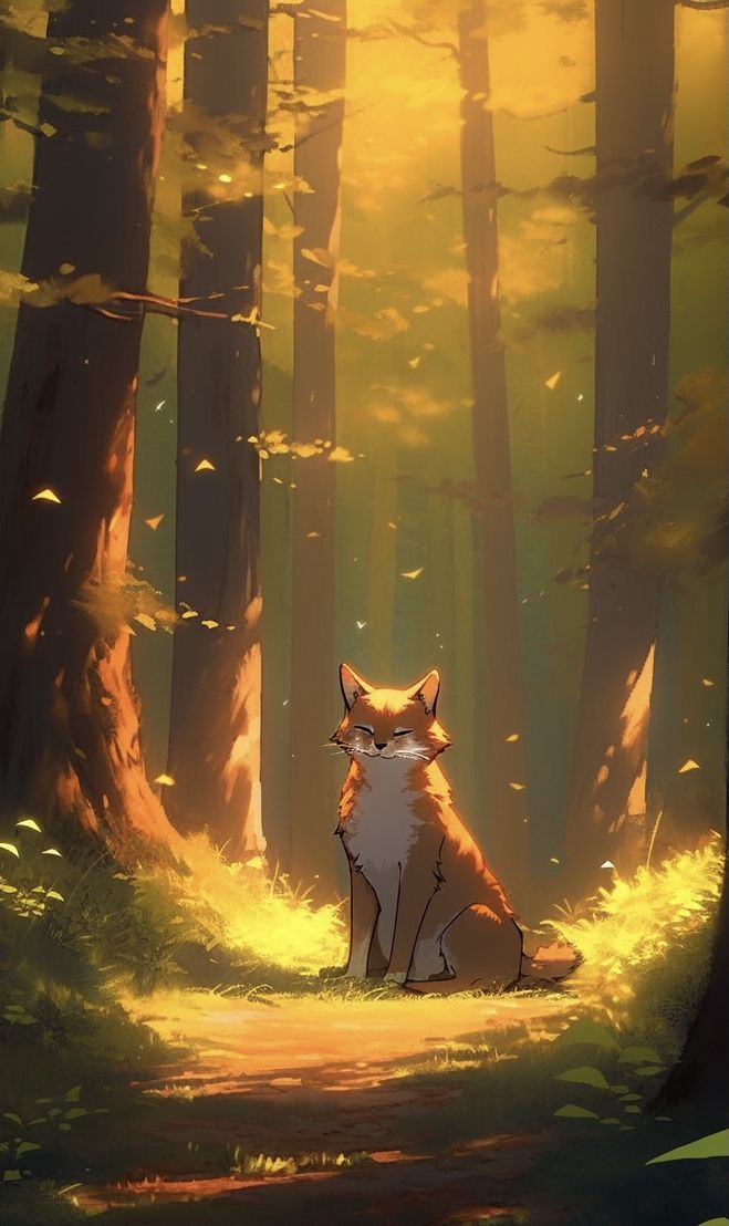 cute fox backgrounds 0028