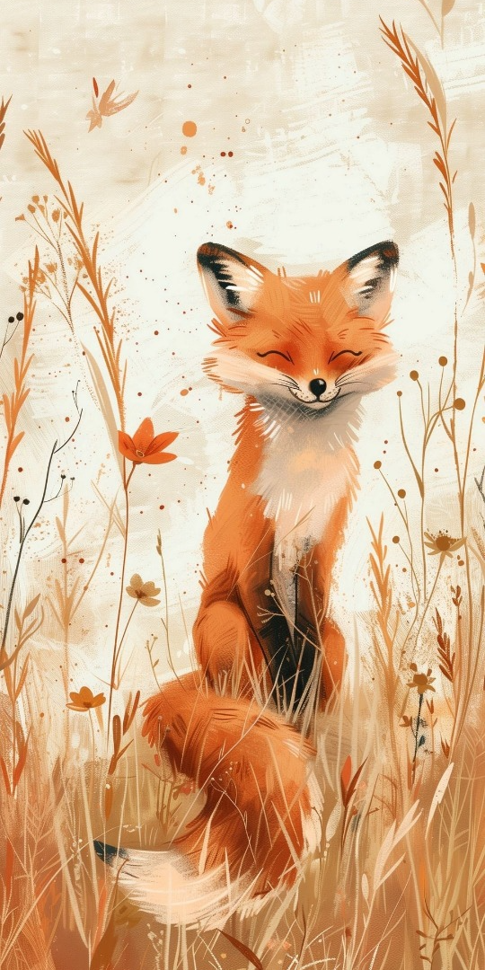 cute fox backgrounds 0042