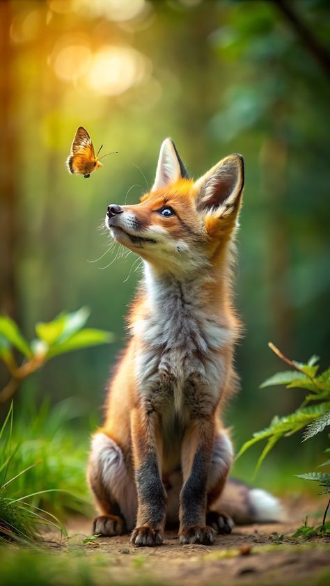 cute fox backgrounds 0052