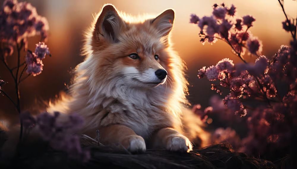 cute fox backgrounds 0087