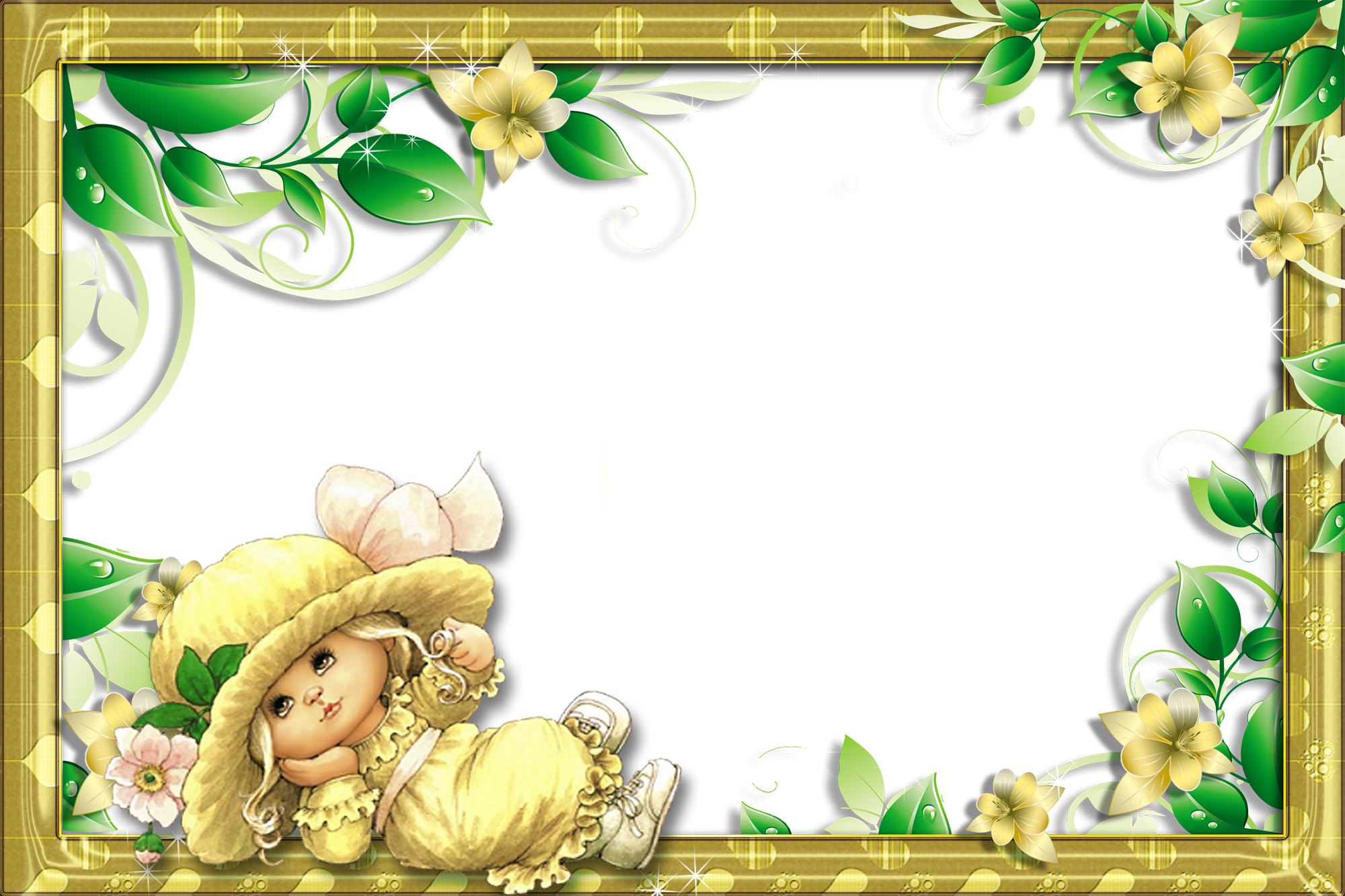 cute frame transparent background 0015