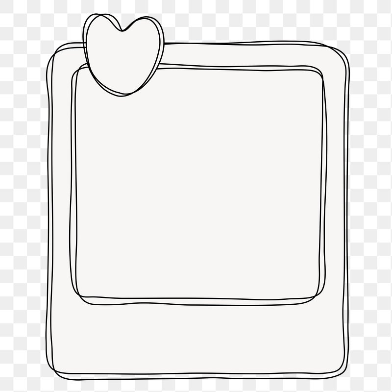 cute frame transparent background 0019