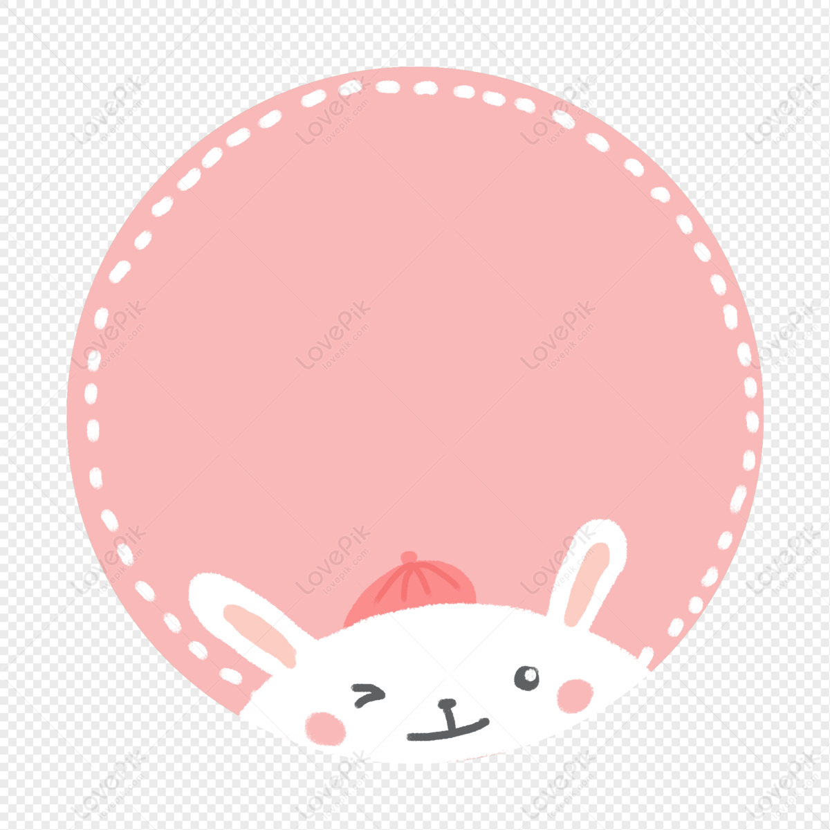 cute frame transparent background 0023