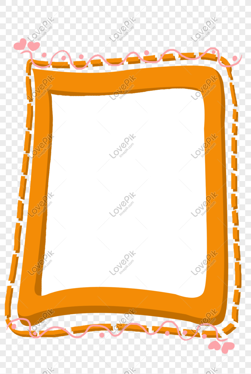 cute frame transparent background 0033