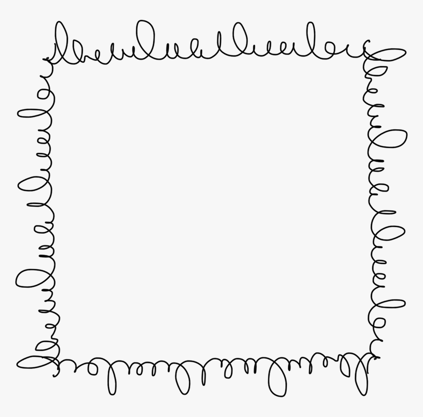 cute frame transparent background 0037