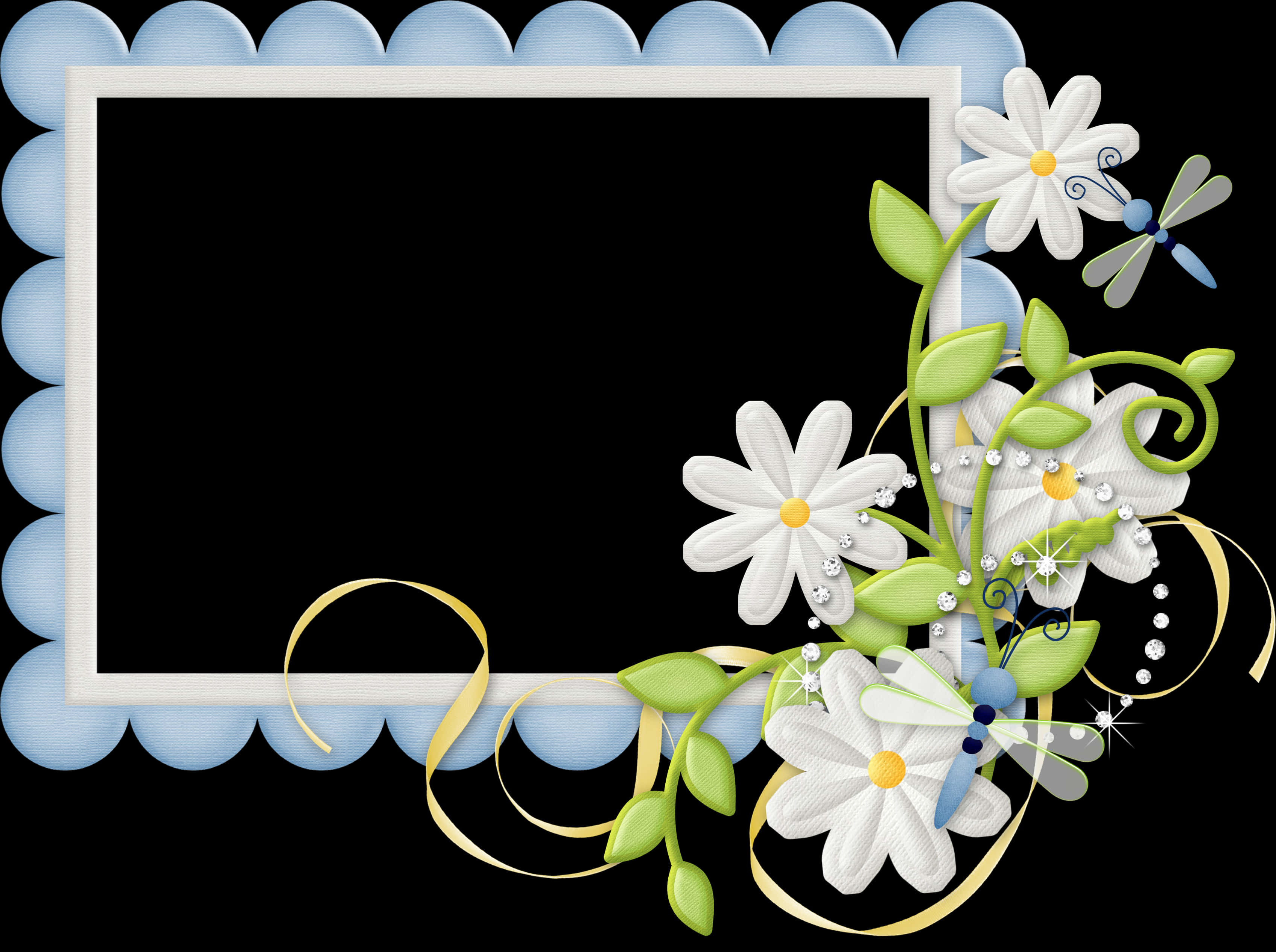 cute frame transparent background 0043