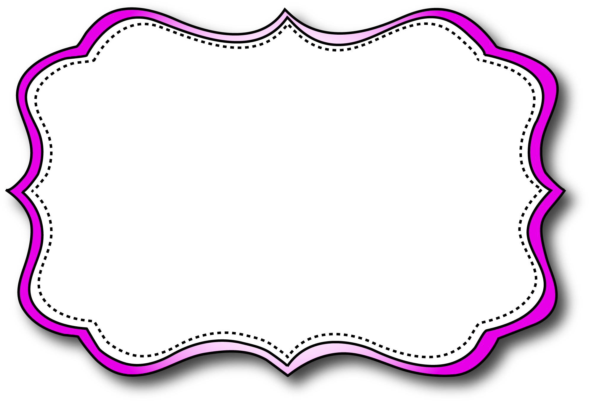 cute frame transparent background 0060