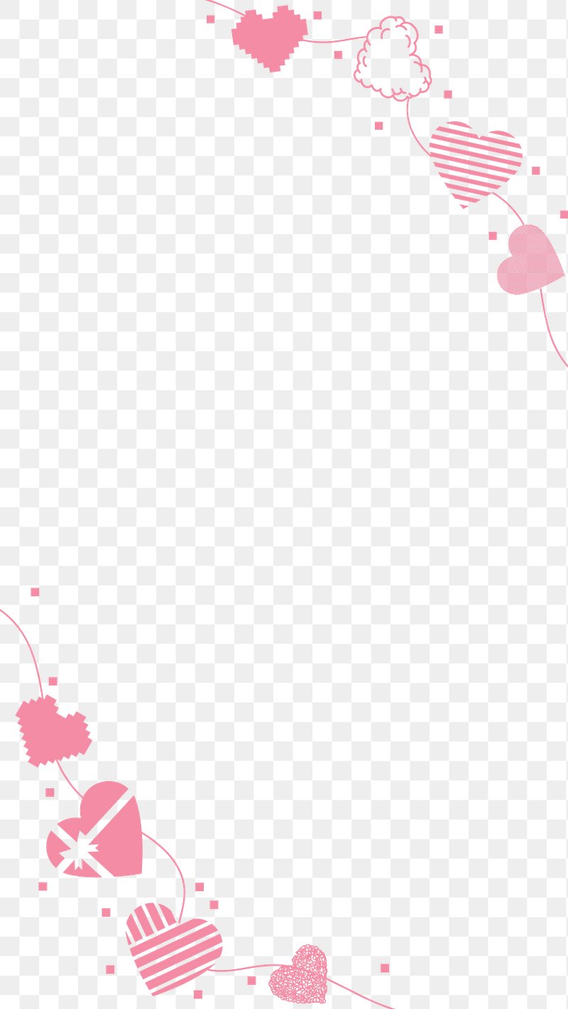 cute frame transparent background 0084