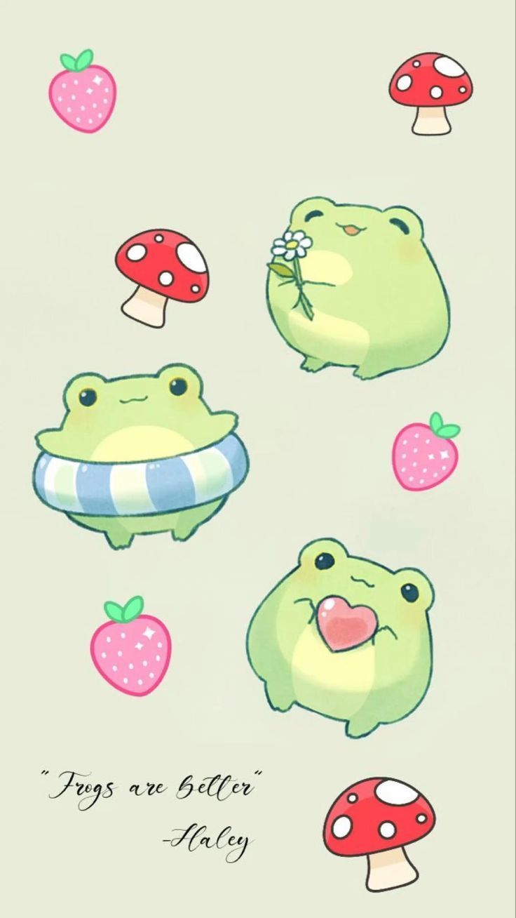 cute frog backgrounds 0016