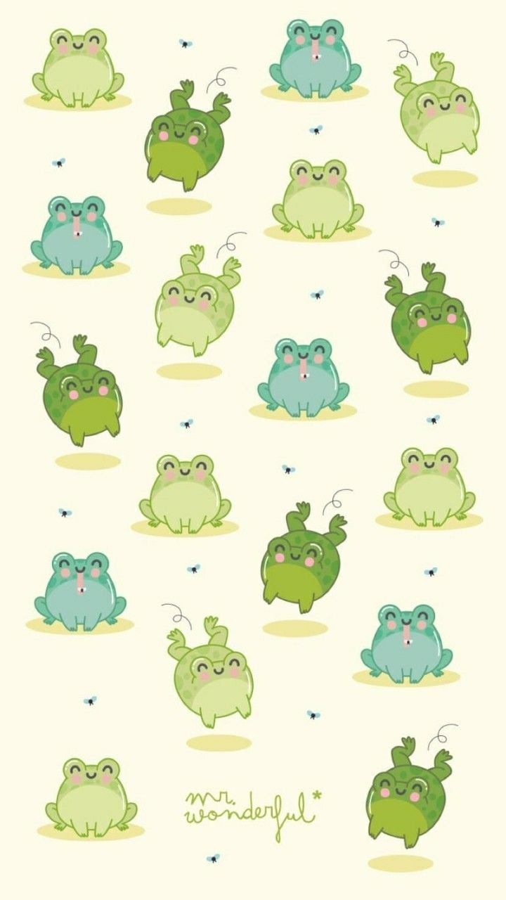 cute frog backgrounds 0037