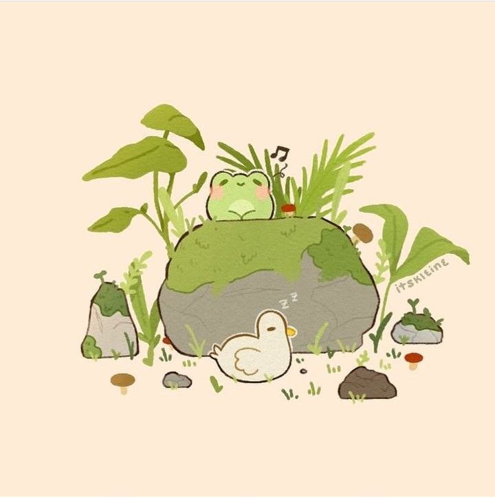 cute frog backgrounds 0039