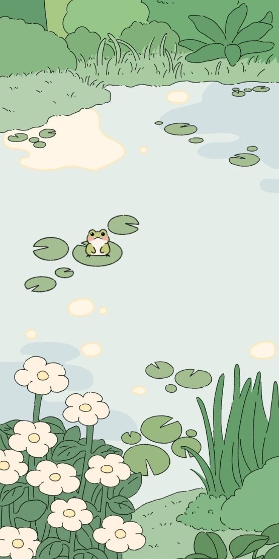 cute frog backgrounds 0059