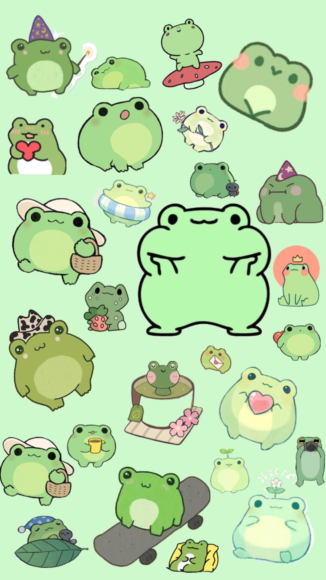 cute frog backgrounds 0064