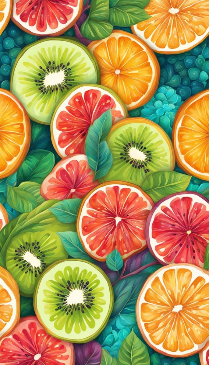 cute fruit backgrounds 0016