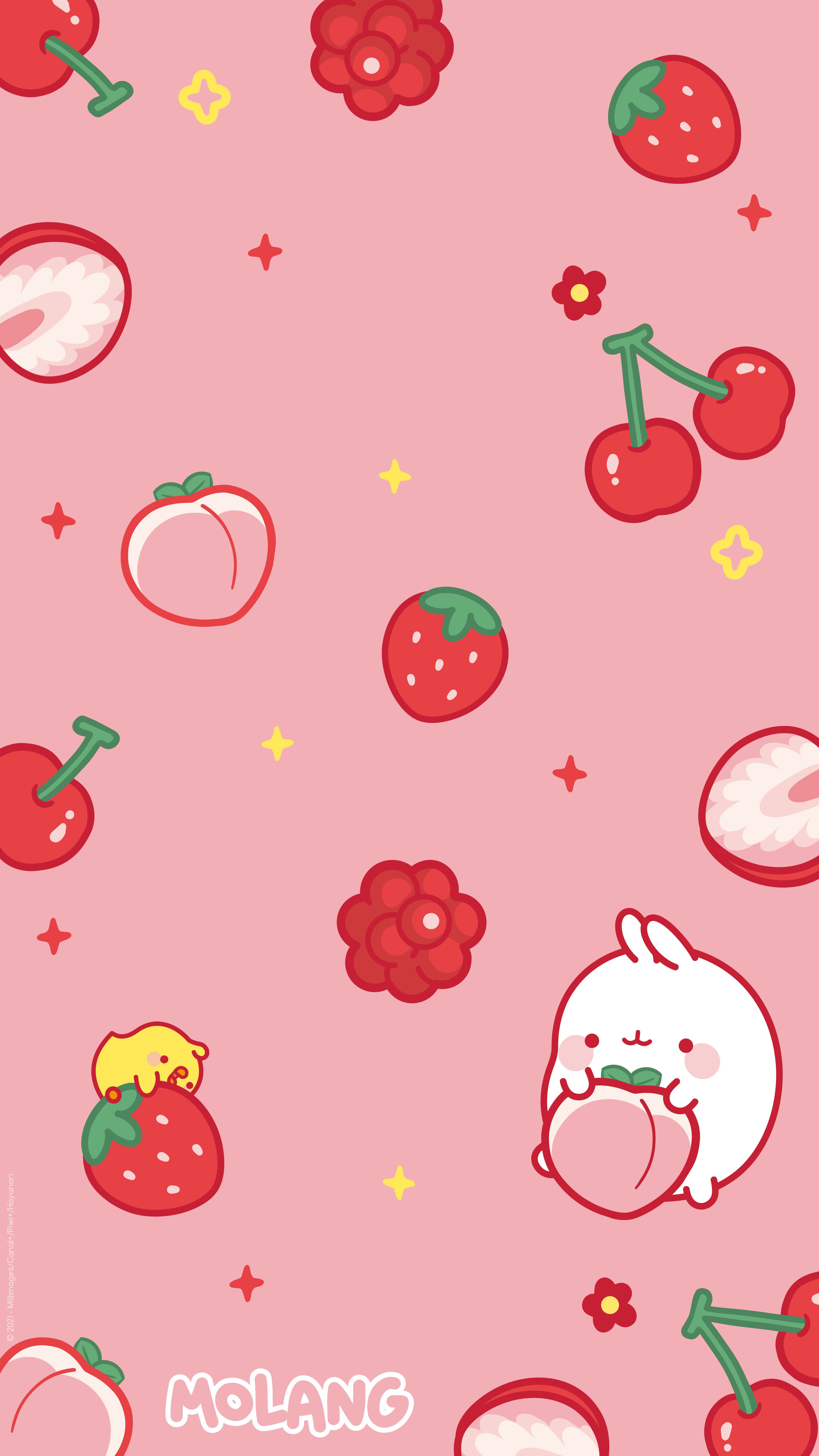 cute fruit backgrounds 0035